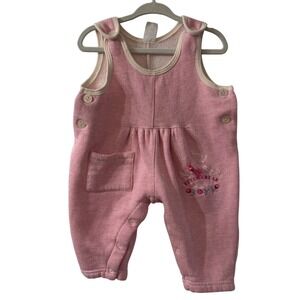 Vintage Beluga Bear Romper with Bear and Bow Embroidered Tulips Flowers 12 month